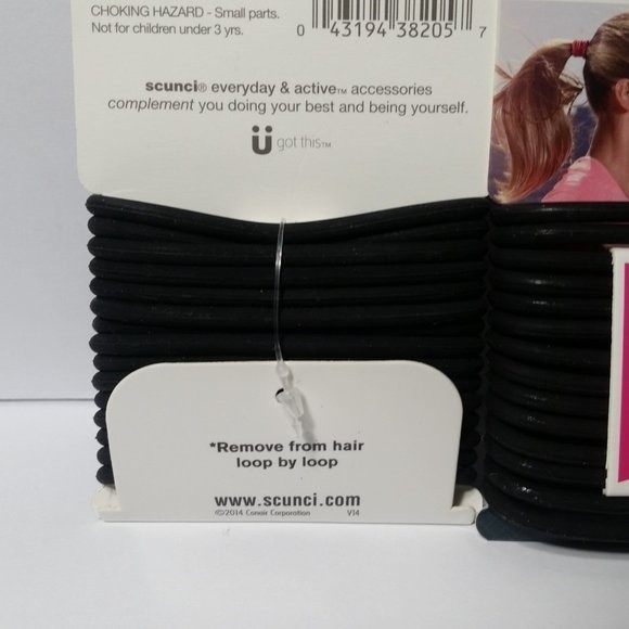 2 Scunci Everyday & Active No Slip Strong Hair Tie - Picture 6 of 7